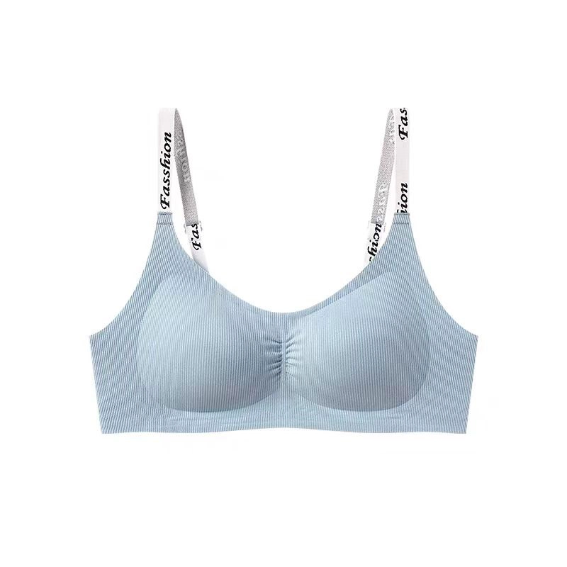 俞兆林 无痕提拉舒适聚拢字母无钢圈防下垂收副乳运动文胸 女款 组合装