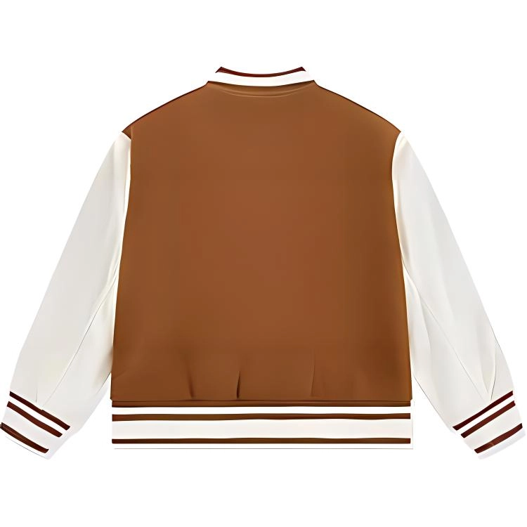 乔丹  运动生活系列 休闲简约拼色棒球服 男款 苏丹褐/奶油白
