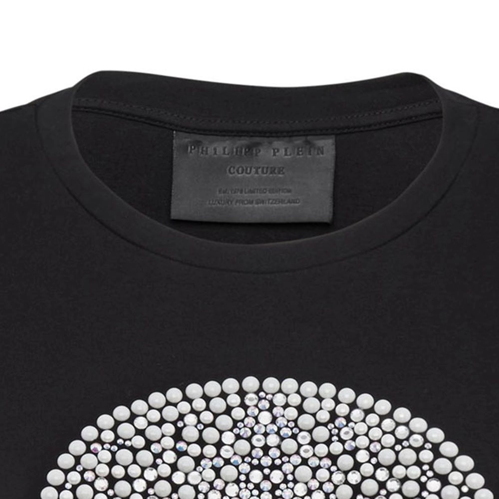 PHILIPP PLEIN T-Shirt Round Neck Ss Skull T