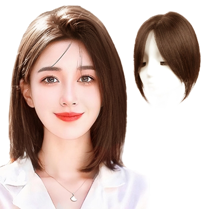 清岚 前额无边发女假发 增发量蓬松高颅顶 自然色/摩卡棕