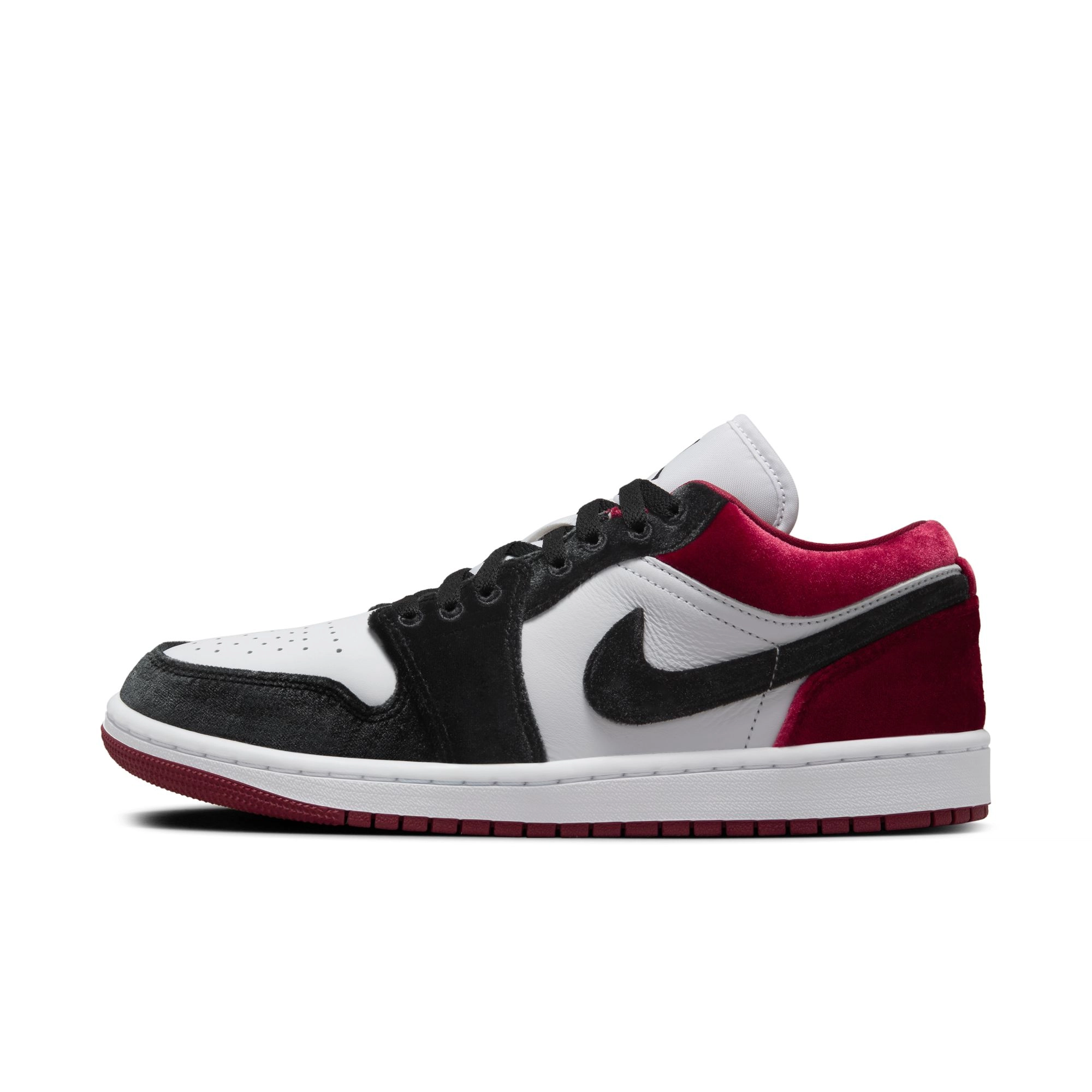 Jordan Air Jordan 1 LOW SE VelvetBlackGym Red
