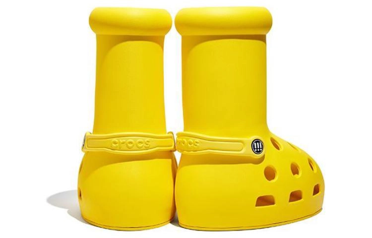 Crocs x MSCHF "Big Yellow Boot"