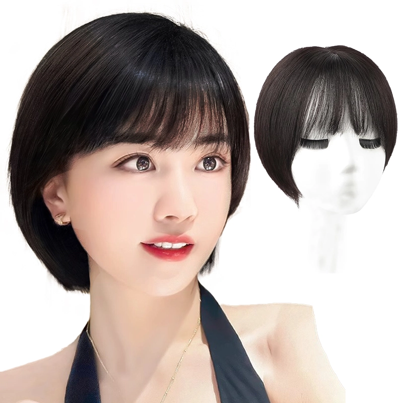怡泽 整顶波波头假发 初恋感减龄短发 自然色/冷棕色/摩卡棕