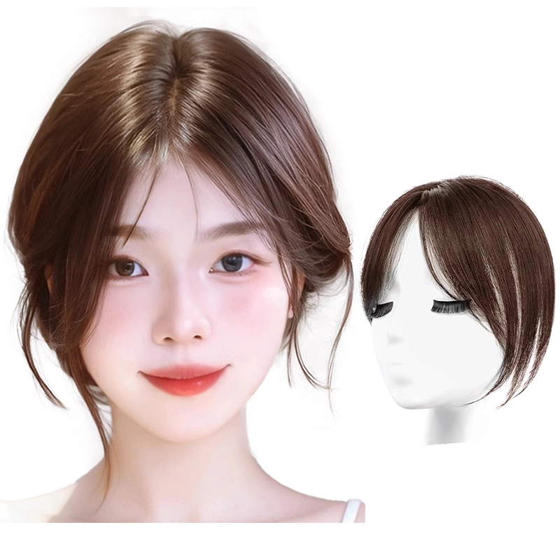 怡泽 八字刘海假发 轻薄无痕 自然色/摩卡棕