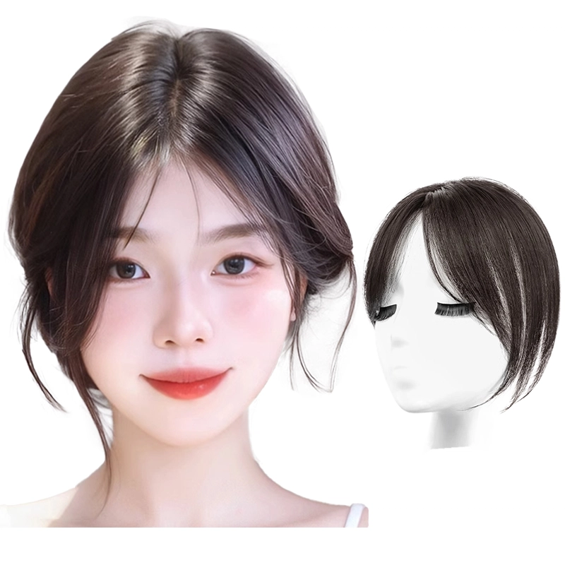 怡泽 八字刘海假发 轻薄无痕 自然色/摩卡棕