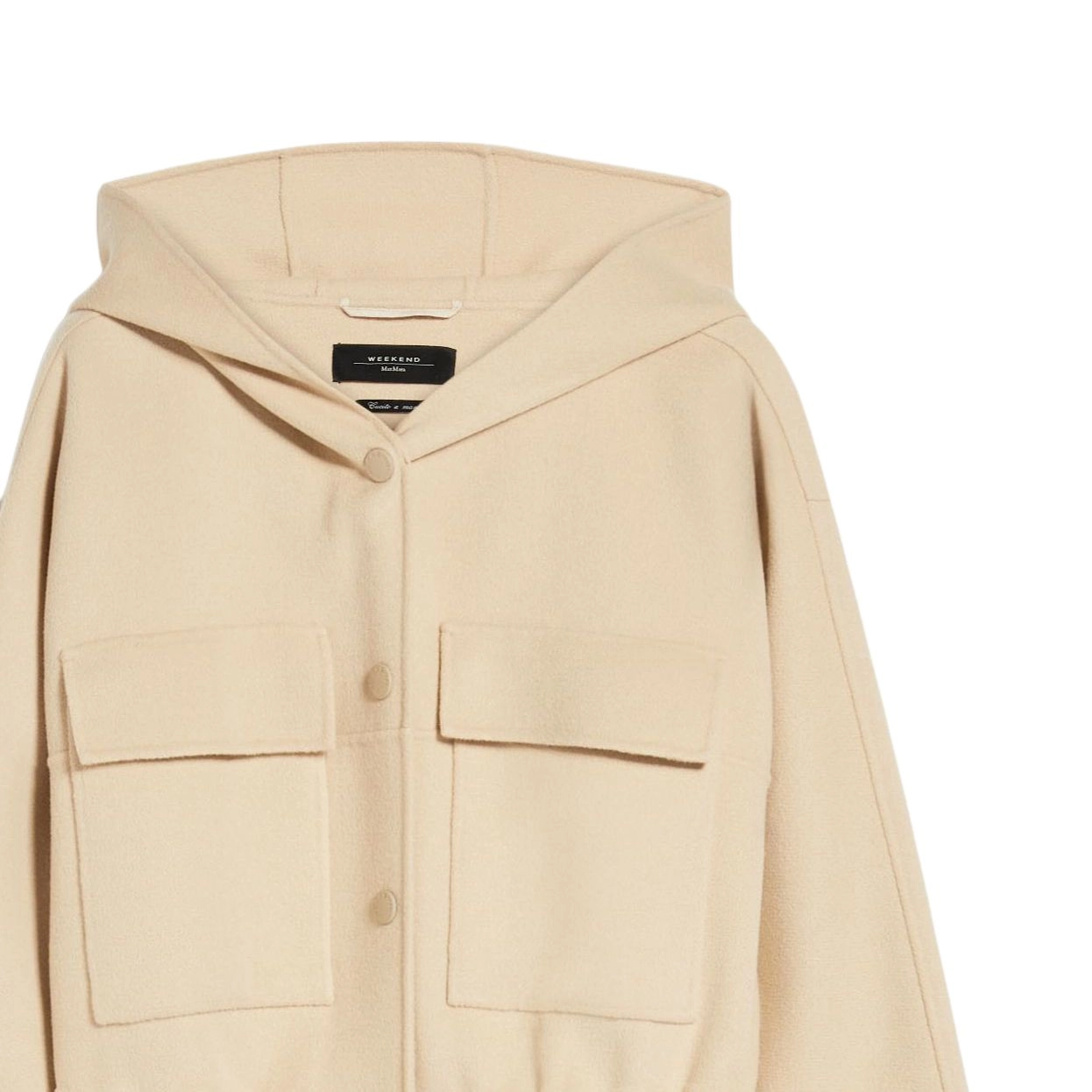 WEEKEND MaxMara Rango Hooded Wool Parka