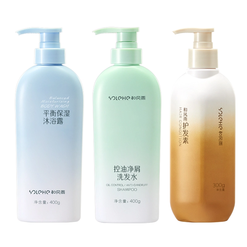 和风雨 控油去屑平衡保湿洗护套装 清洁改善毛躁持久留香柔顺