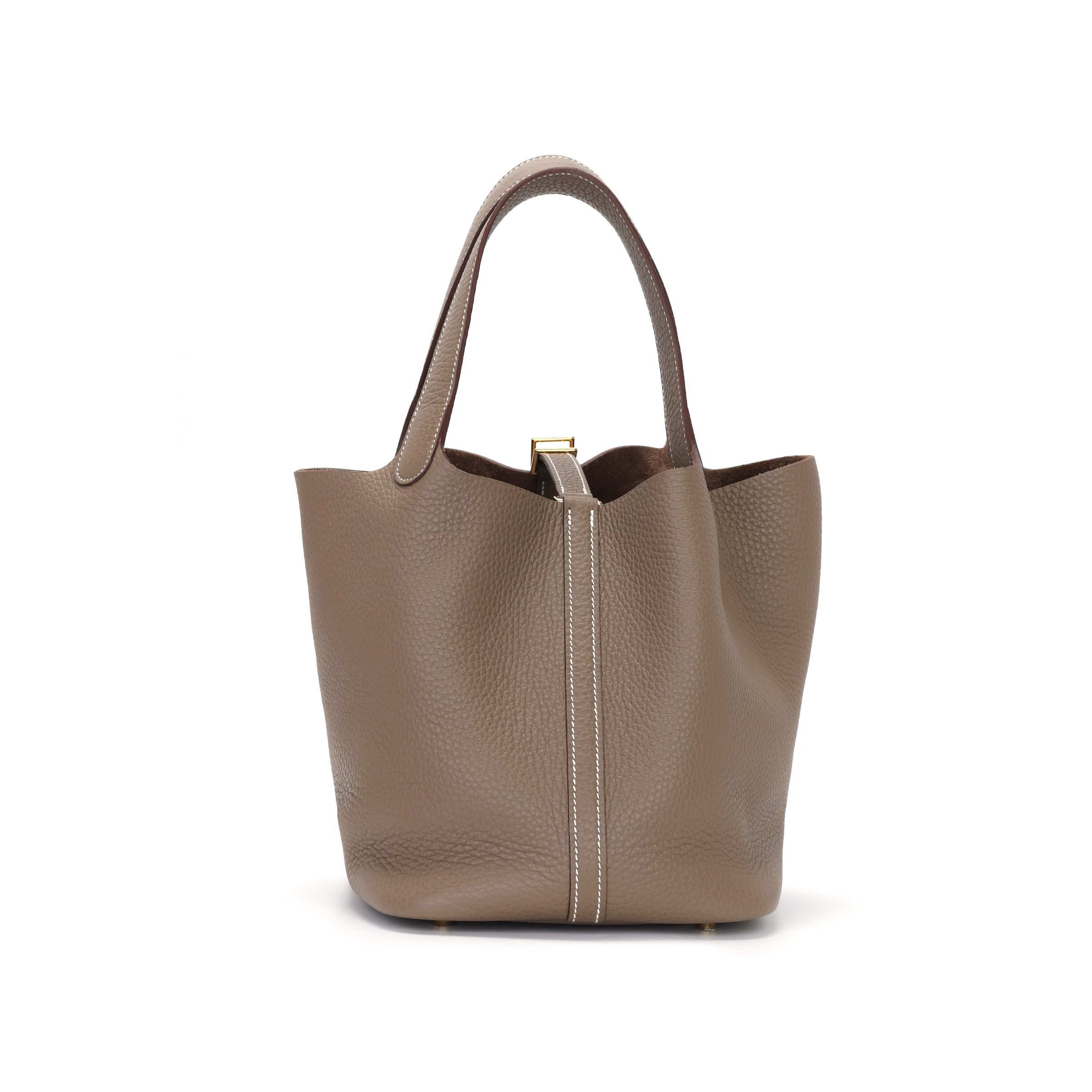 HERMES Picotin Lock 22 Clemence 18 Etoupe