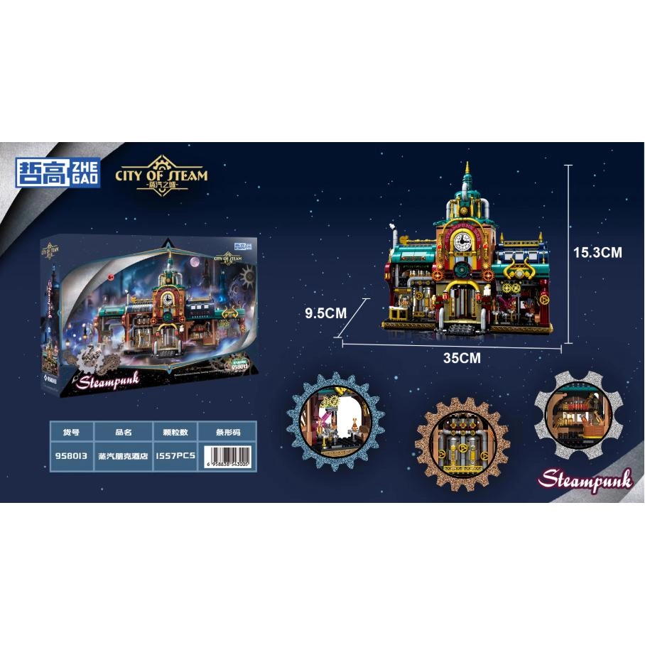 MOC 1557pcs 958013