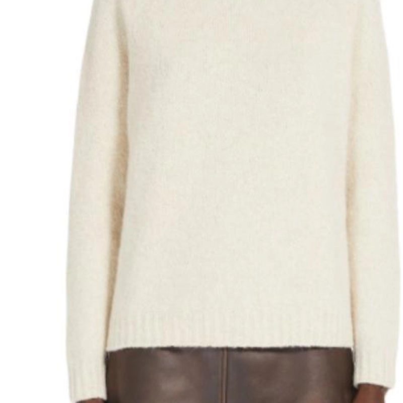 WEEKEND MaxMara Ghiacci Alpaca And Cotton Sweater