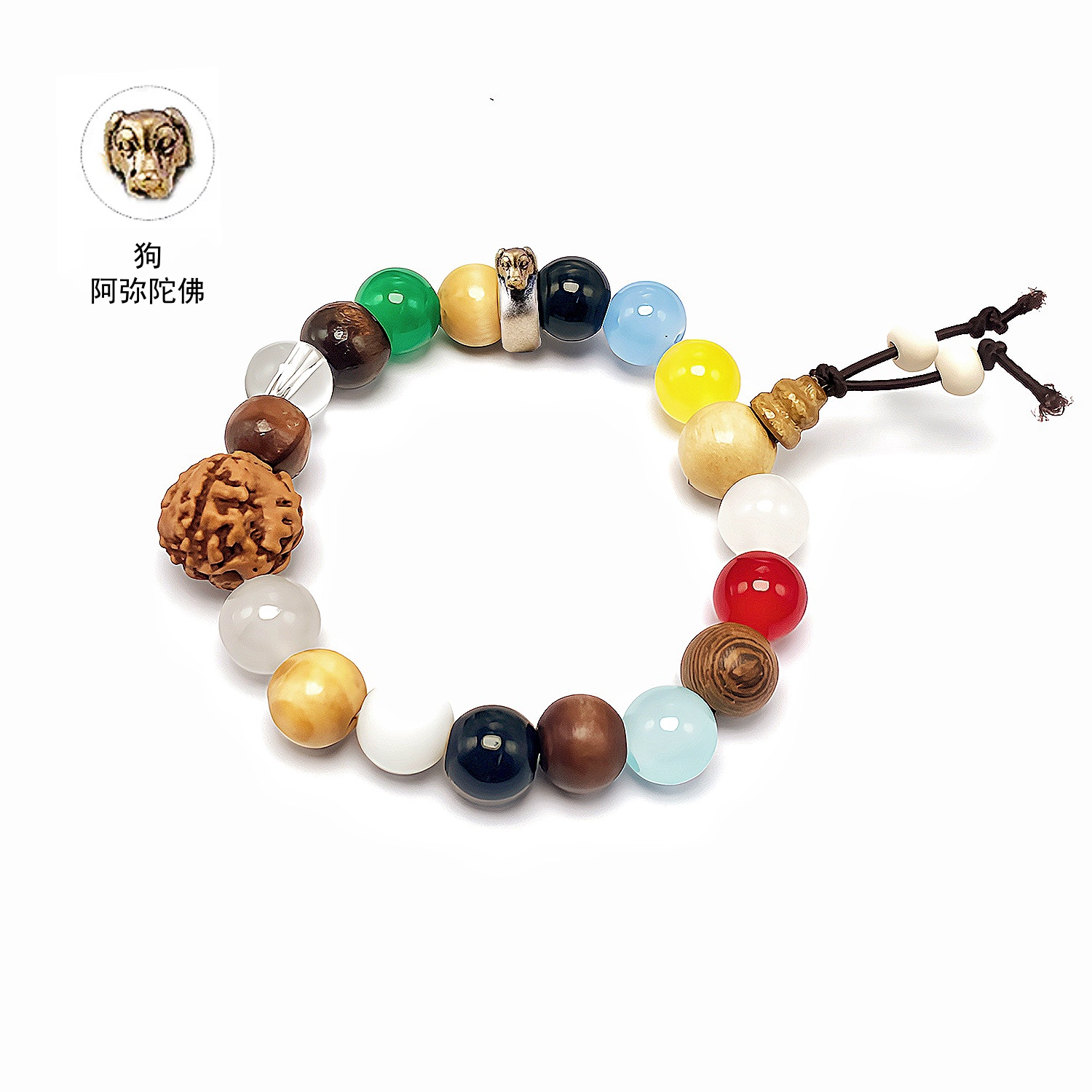 【已过香祝福】 睦珦 诸事顺利 中式国风转运珠 小众单圈精致手持念珠 百搭时尚配饰 #好运 菩提根 类手串 男女同款情侣款