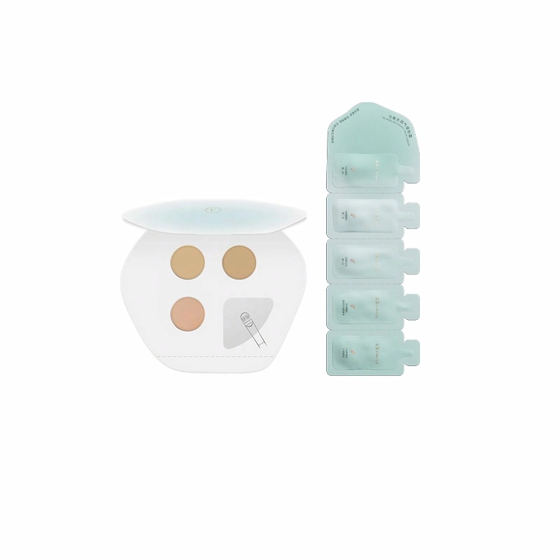 彩棠妆前乳持妆粉底液联包干皮气垫遮瑕盘卸妆膏小样