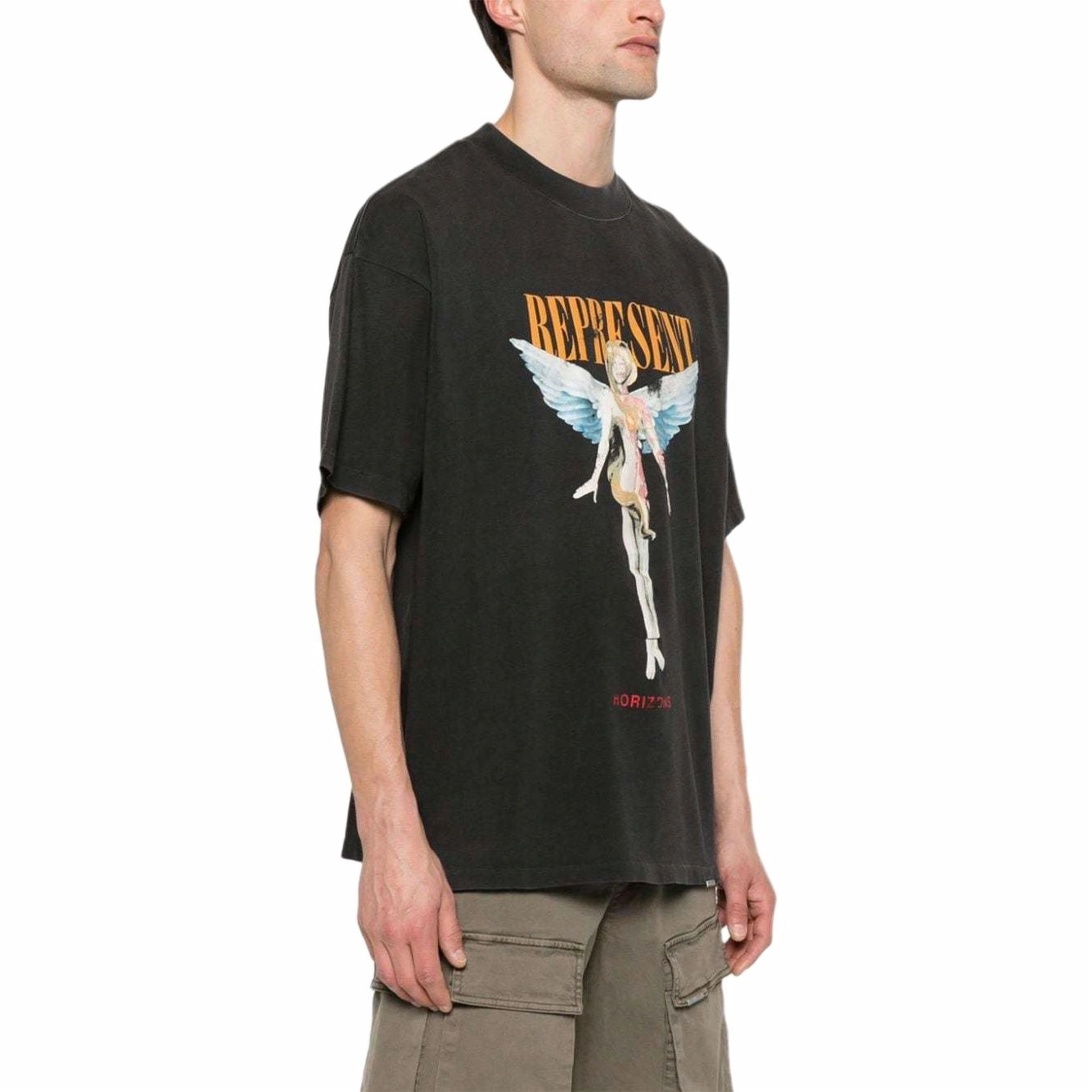 REPRESENT logo T