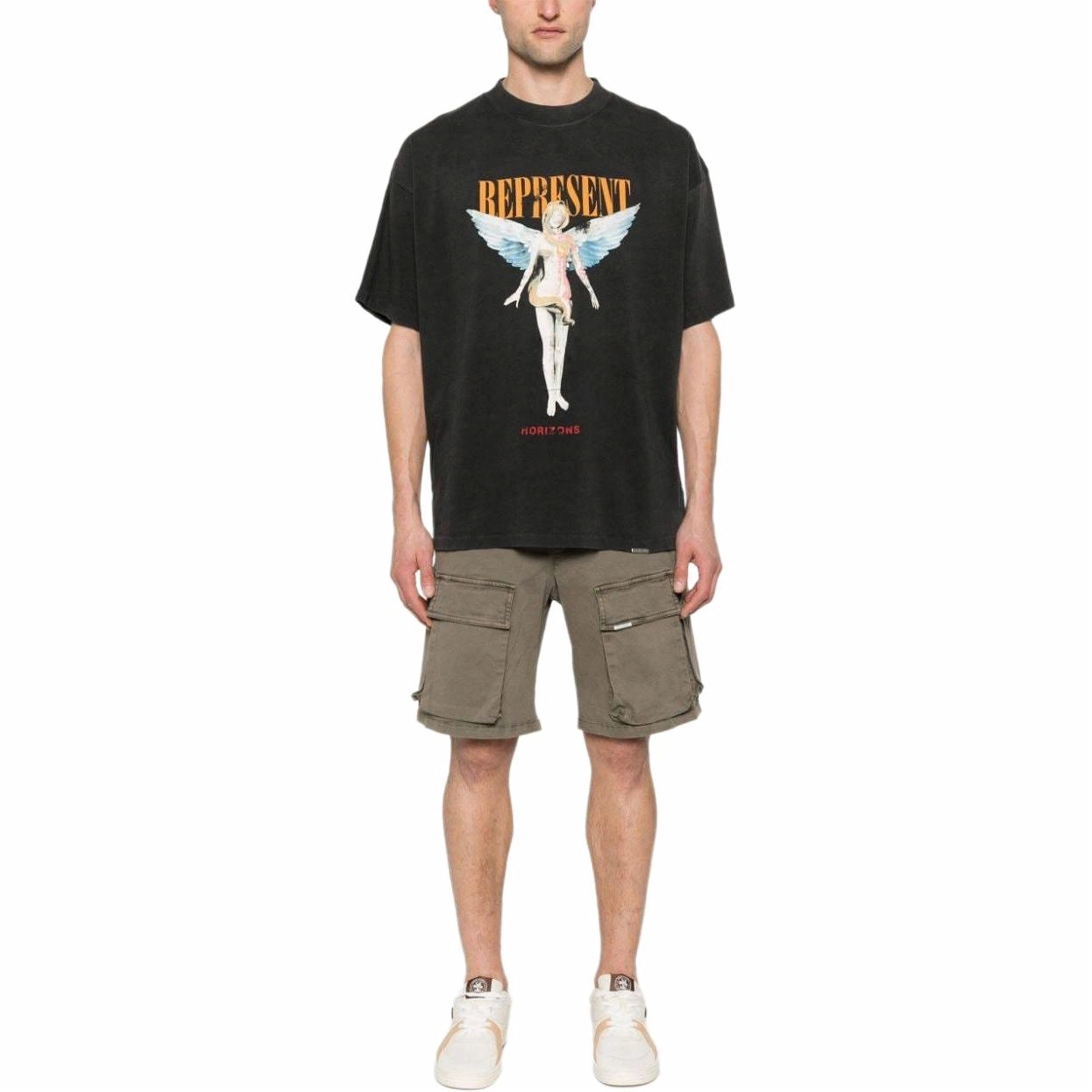 REPRESENT logo T