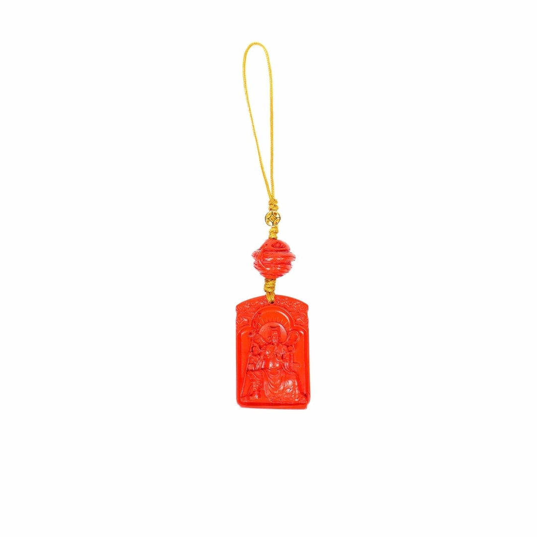天台山 【官方加持】太岁祈祥 吴遂大将军太岁牌好运小众国风 朱砂 摆件 男女同款情侣款