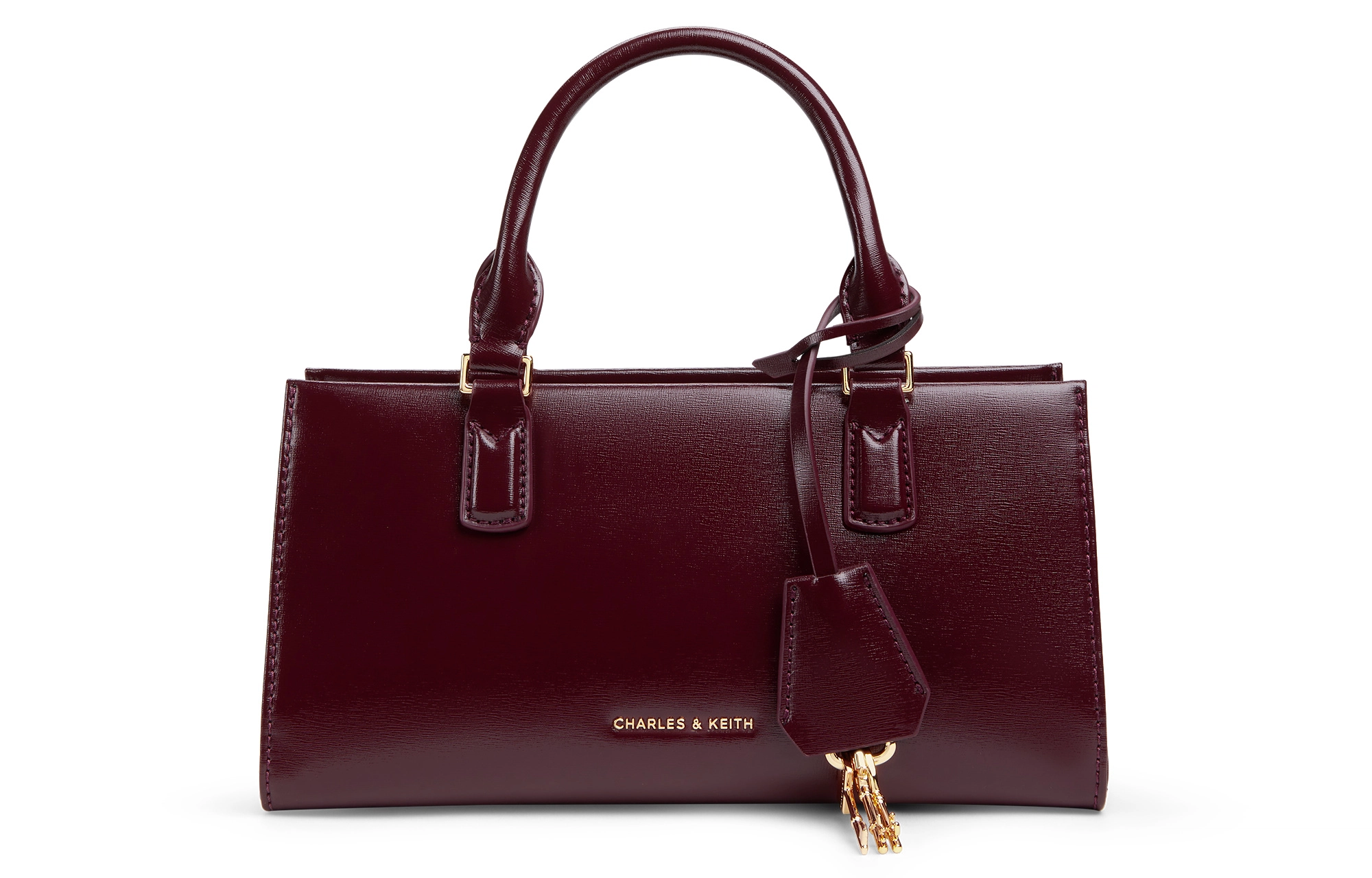 CHARLESKEITH ck 25 PU BlackMulberry PlumLight Pink