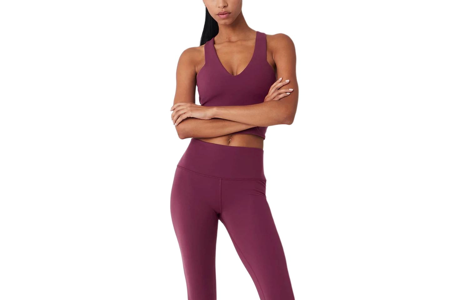 alo yoga REAL BRA TANK