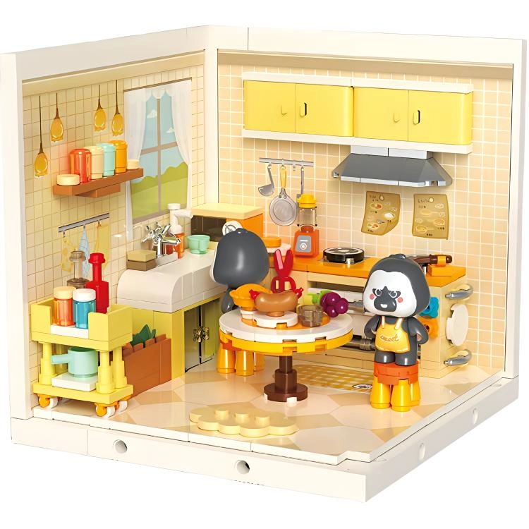 JAKI HOUSE 800pcs FK001-FK010