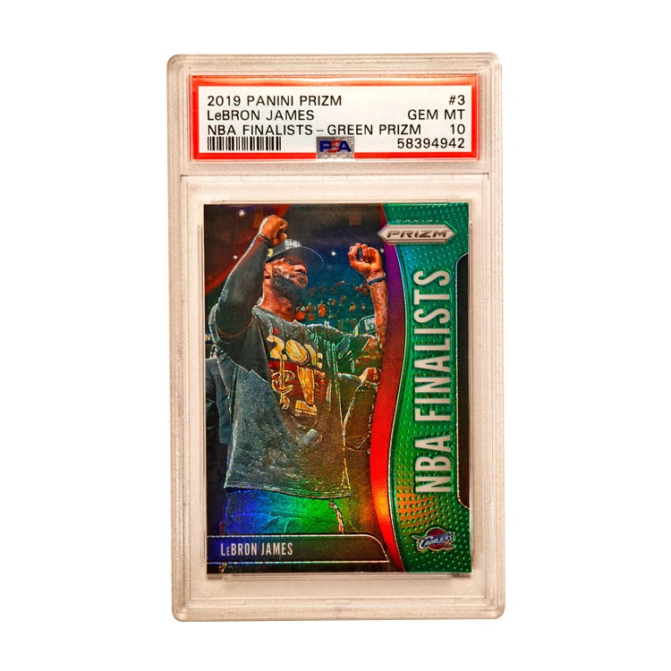 PANINI 2019-20 PRIZM Lebron James NBA psa10