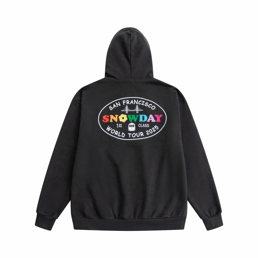 Snowday Cable Rainbow Car Hoodie