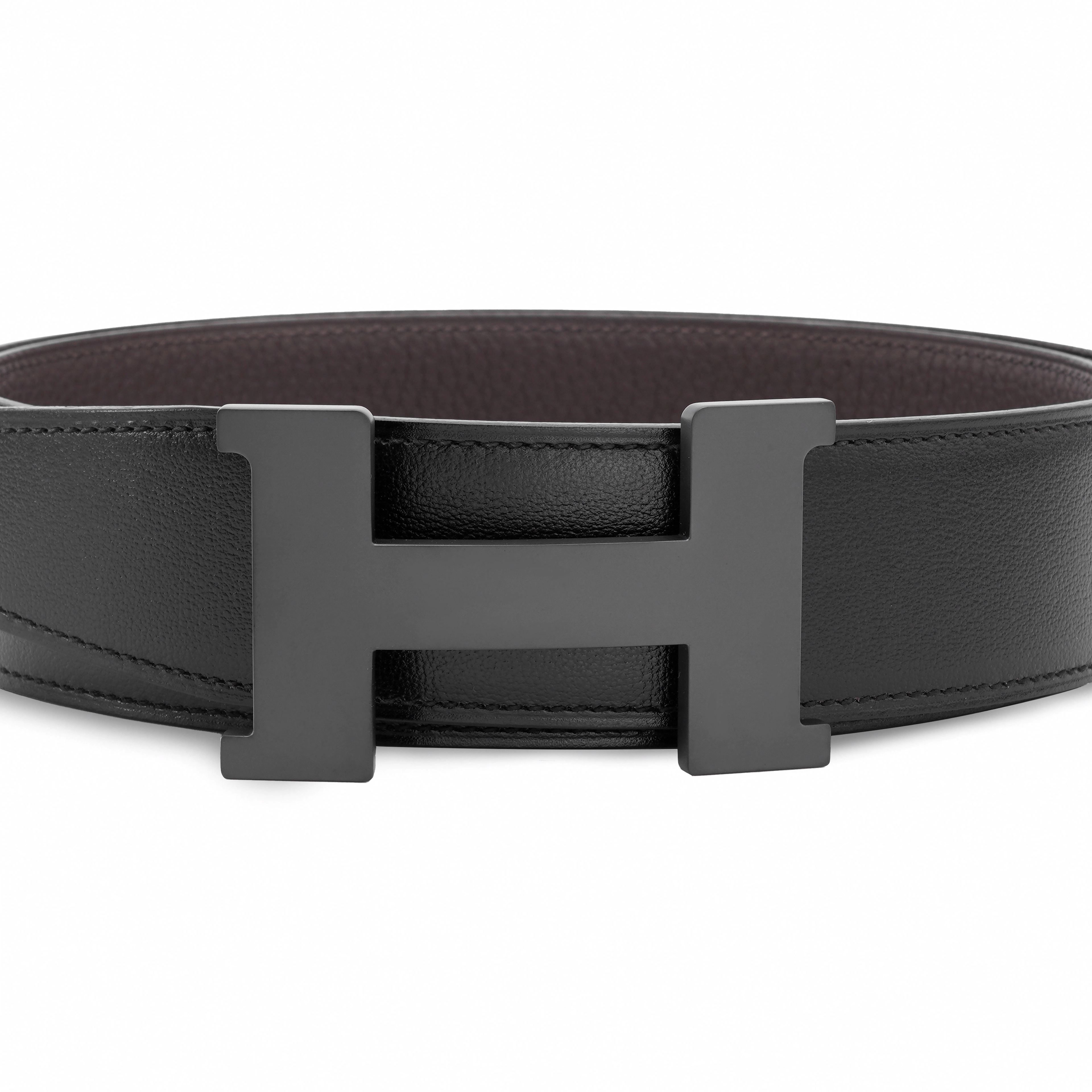 HERMES LogoSo BlackConstance Togo 3.8cm