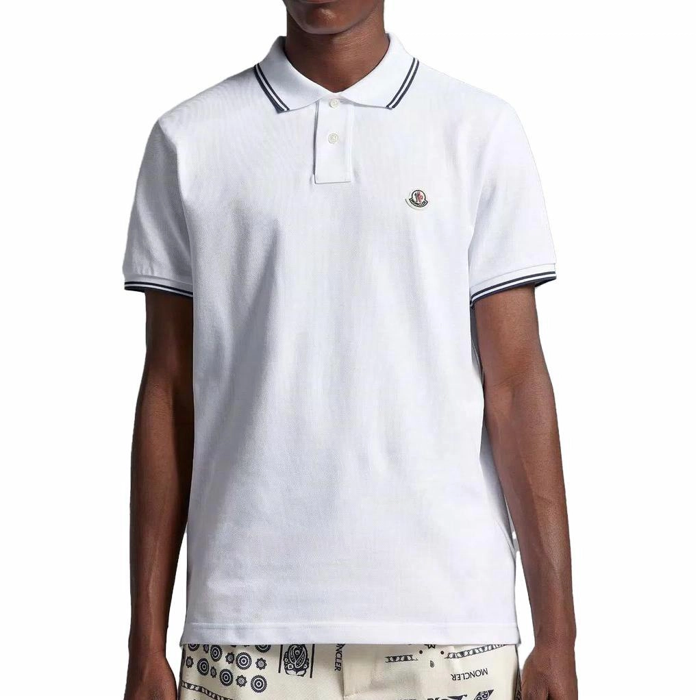 Moncler Logo Patch Polo Shirt Polo