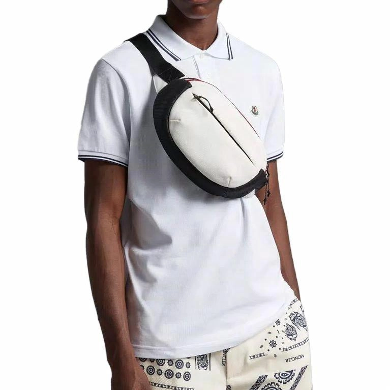 Moncler Logo Patch Polo Shirt Polo