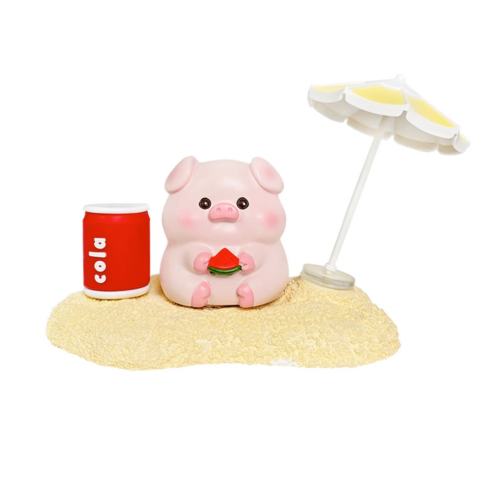 蒙喔 卡通沙滩动物 萌趣 治愈 景品