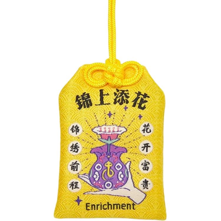 上美影 葫芦兄弟系列 国风祈福刺绣锦囊国潮创意 谷圈挂件