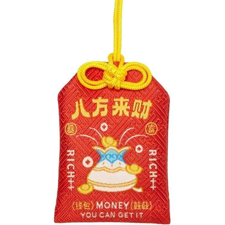 上美影 葫芦兄弟系列 国风祈福刺绣锦囊国潮创意 谷圈挂件
