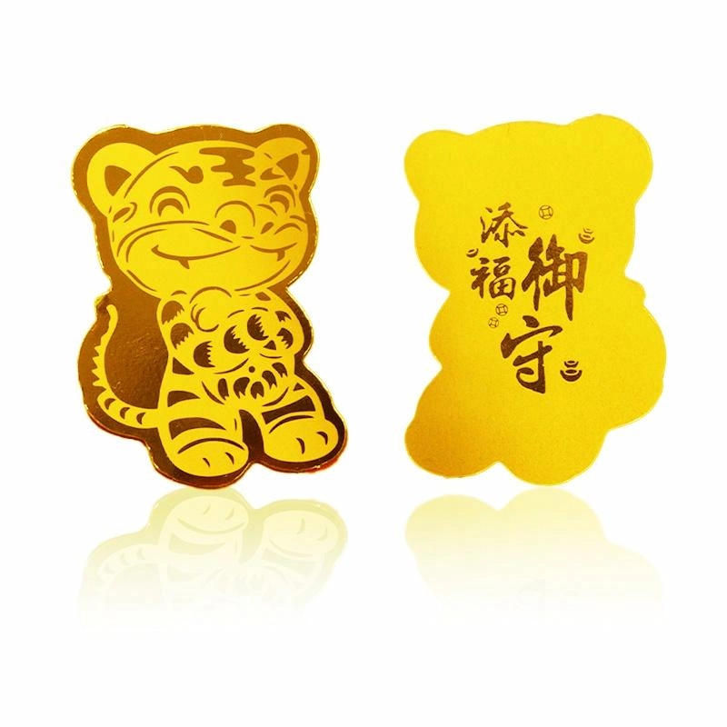 零界 十二生肖包包贴 金箔 手机贴 男女同款情侣款
