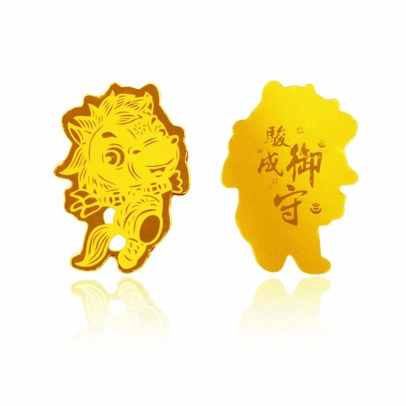 零界 十二生肖包包贴 金箔 手机贴 男女同款情侣款