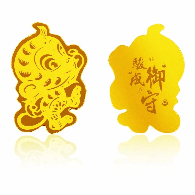 零界 十二生肖包包贴 金箔 手机贴 男女同款情侣款