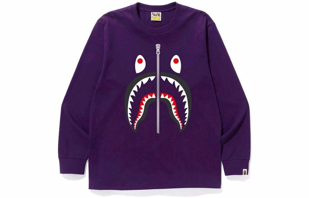 A BATHING APE Bape SS23 Shark LS Tee T