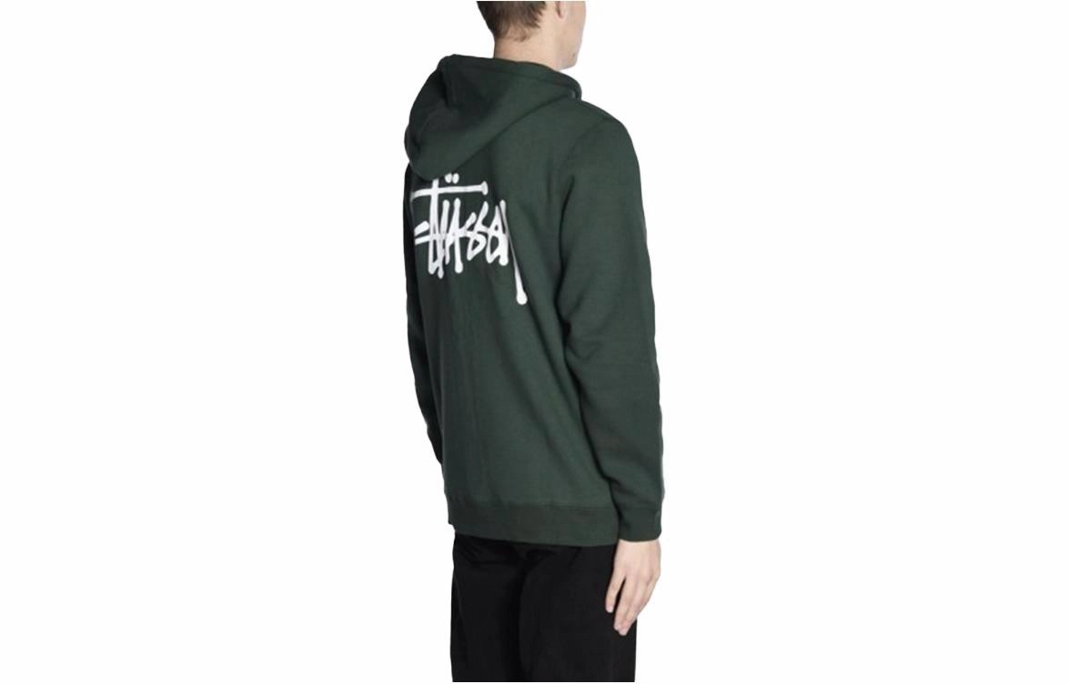 Stussy SS22 Basic Stussy Zip Hood Logo