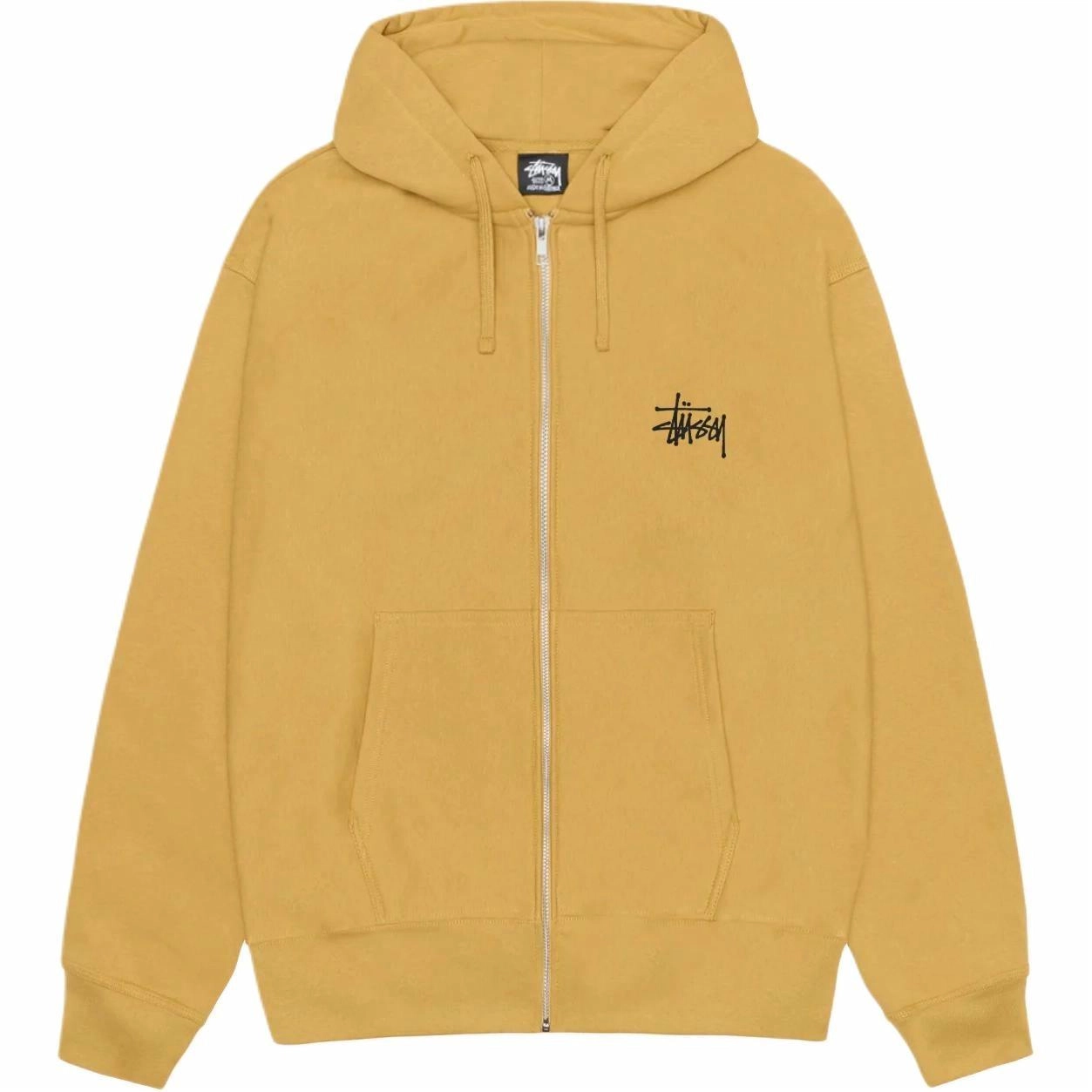 Stussy SS22 Basic Stussy Zip Hood Logo