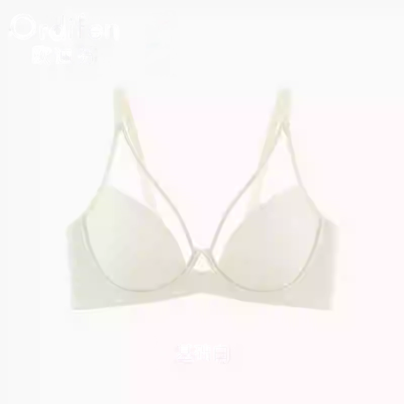 欧迪芬 无痕聚龙蕾丝休闲文胸 女款