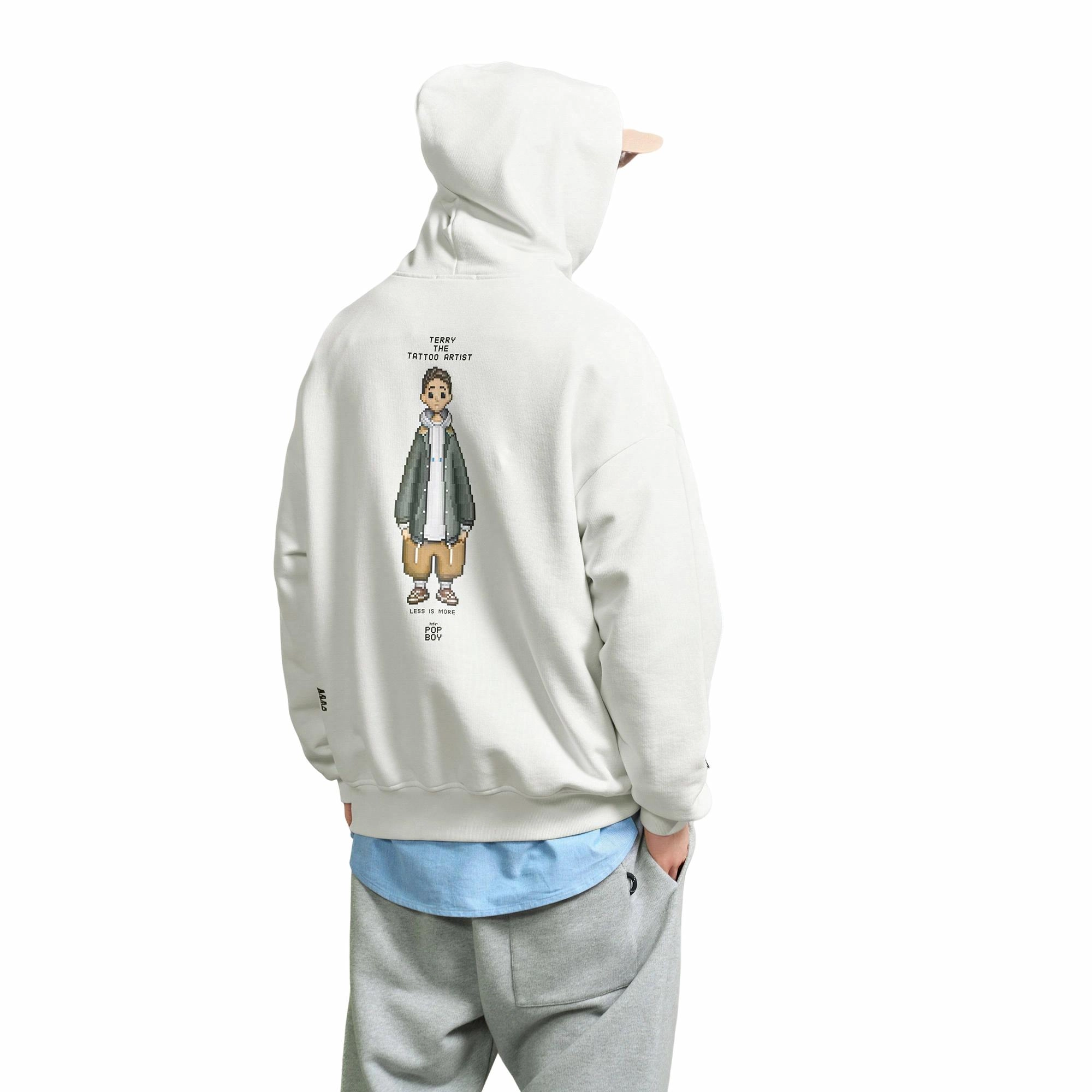 nautica white sail x POPBOY FW23 Logo