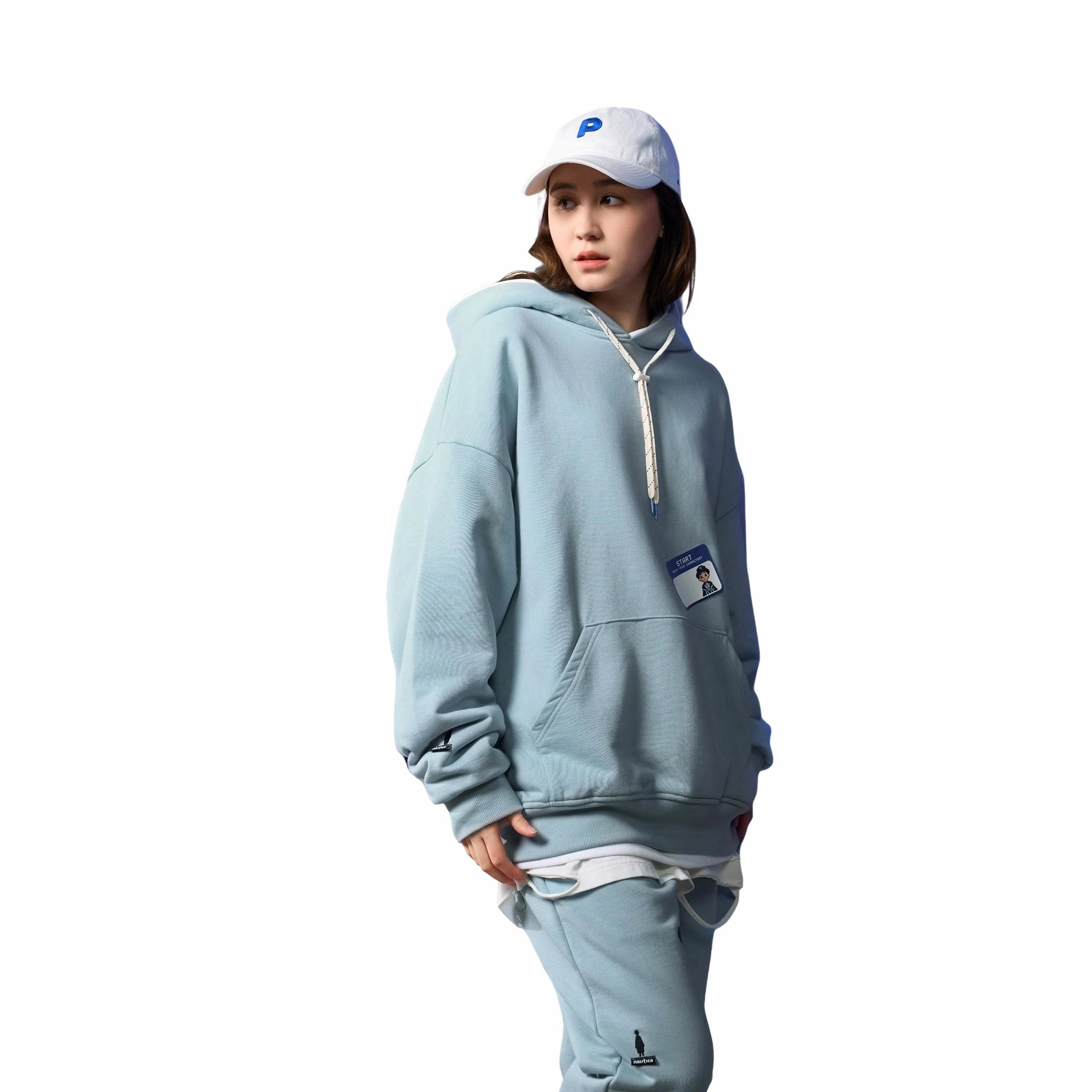 nautica white sail x POPBOY FW23 Logo