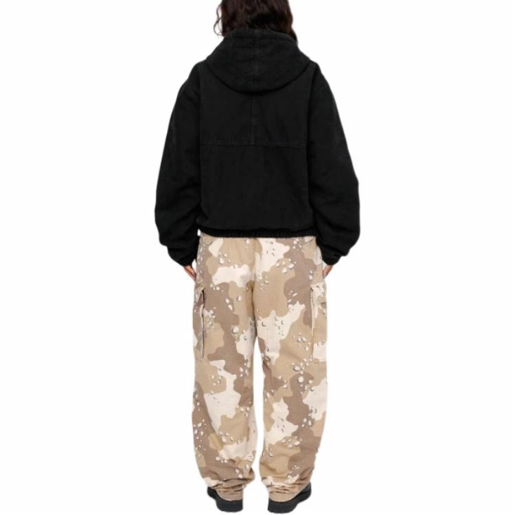 Stussy FW24 WORK JACKET CANVAS NEEDLE PUNCH