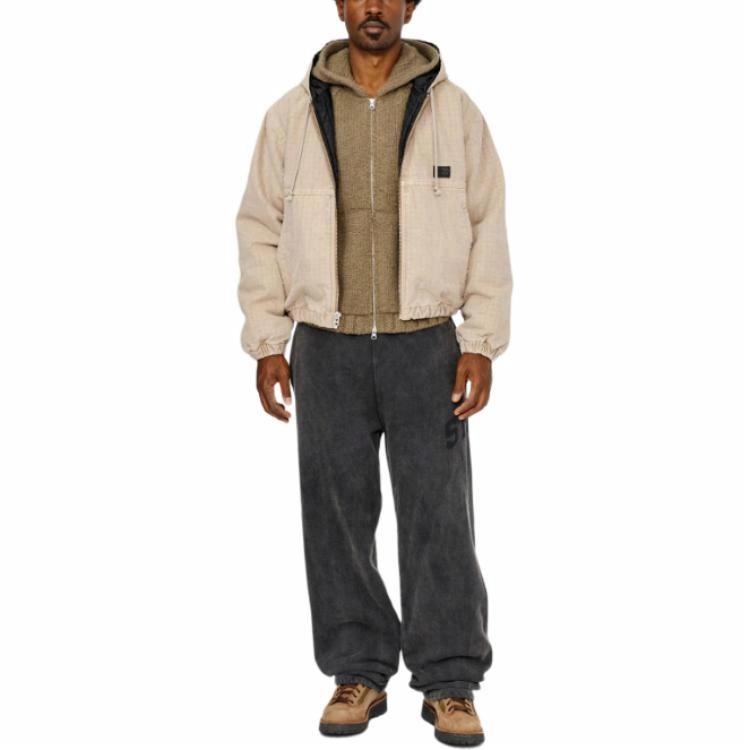 Stussy FW24 WORK JACKET CANVAS NEEDLE PUNCH