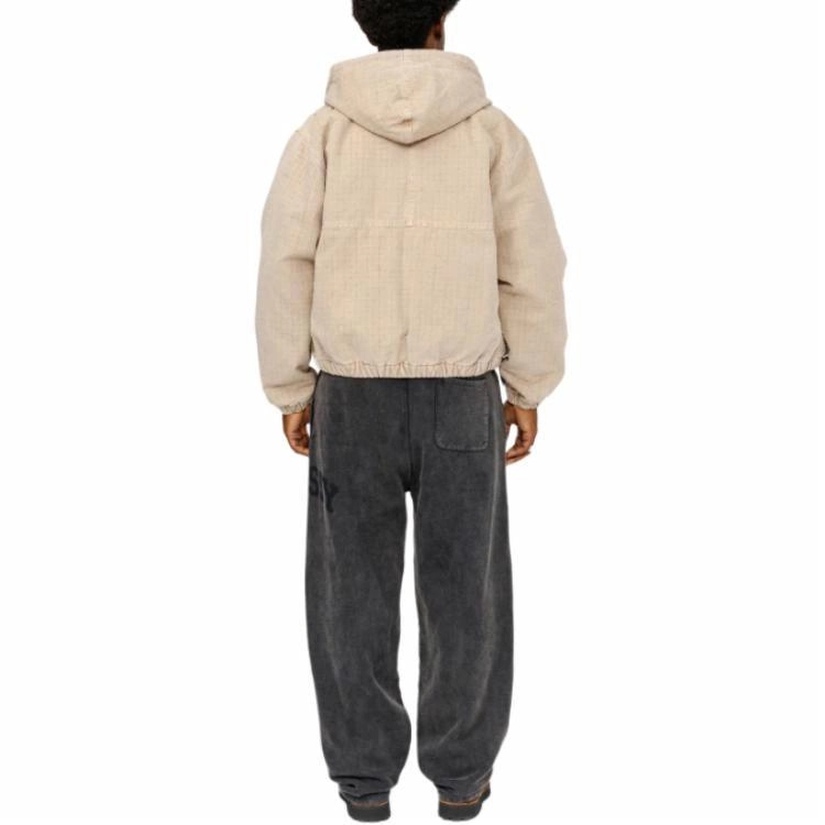 Stussy FW24 WORK JACKET CANVAS NEEDLE PUNCH