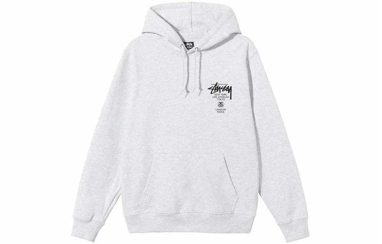 Stussy World Tour Hoodie Logo