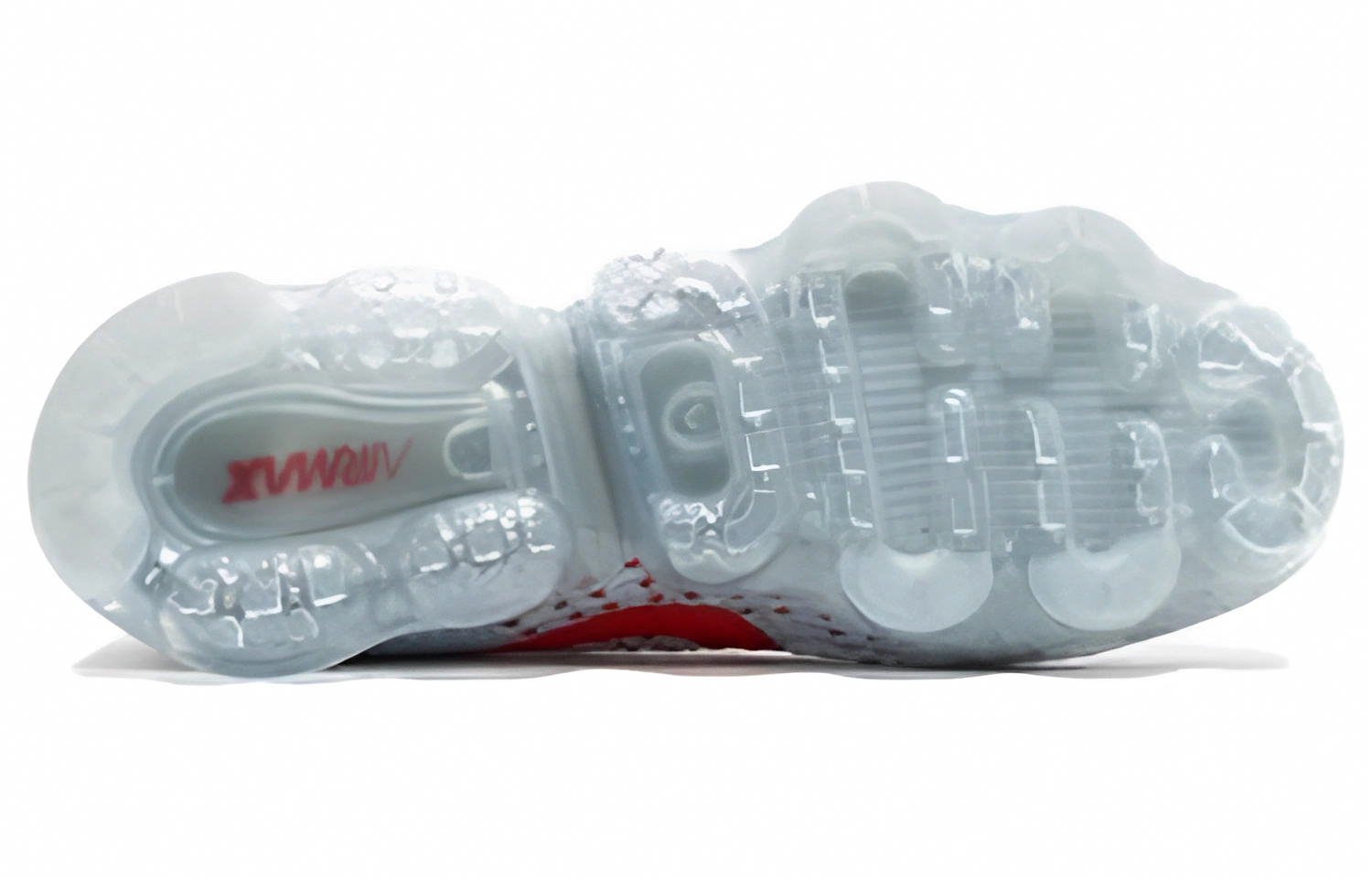 Nike Air VaporMax Pure Platinum University Red