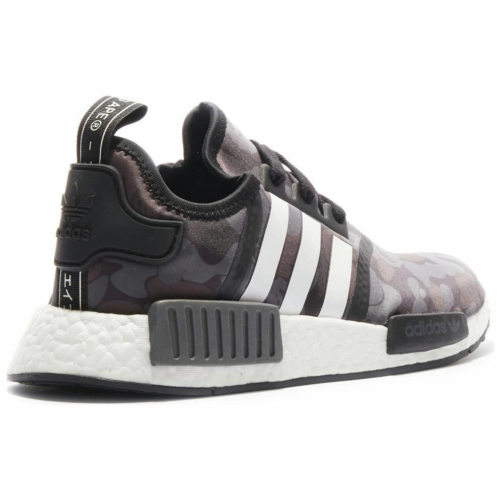 Bape x adidas originals NMD_R1 Black Camo
