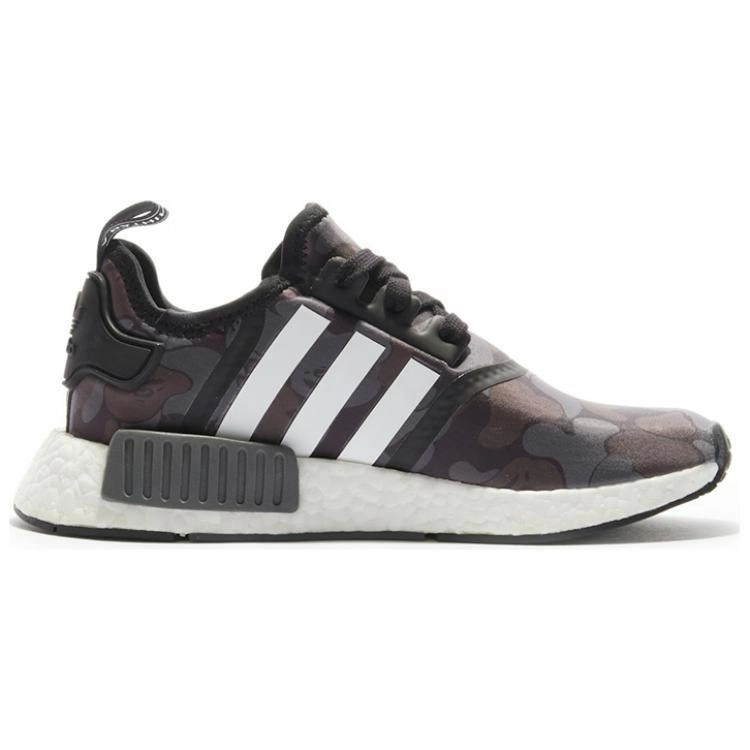 Bape x adidas originals NMD_R1 Black Camo
