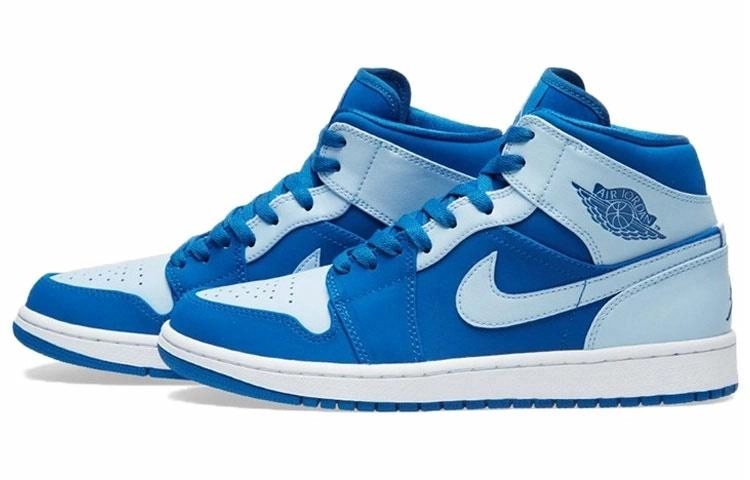Jordan Air Jordan 1 Retro Mid Team Royal Ice Blue 2017