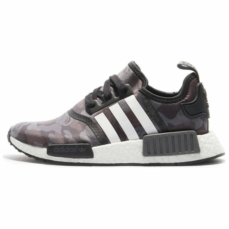 Bape x adidas originals NMD_R1 Black Camo