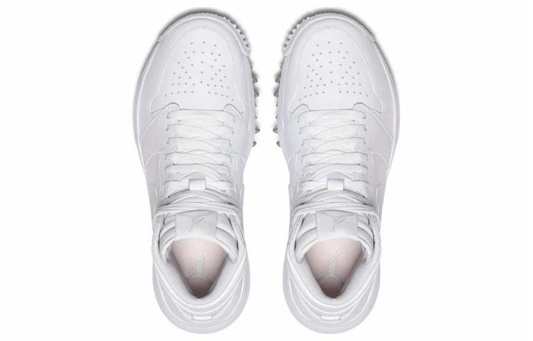 Jordan Air Jordan 1 Retro Golf Cleat White Metallic