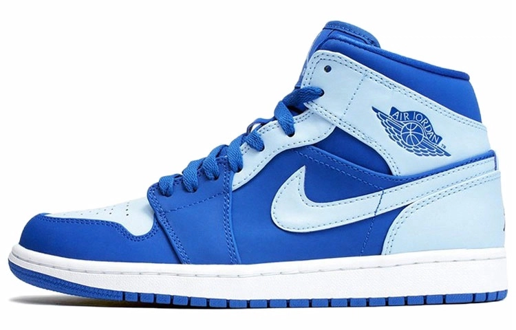 Jordan Air Jordan 1 Retro Mid Team Royal Ice Blue 2017